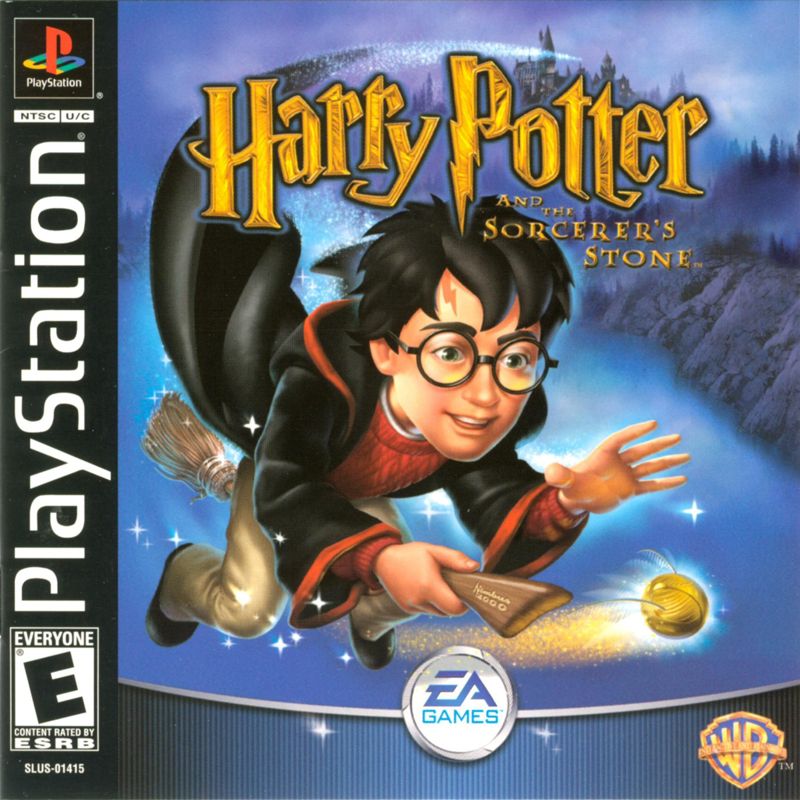 Harry Potter and the Sorcerer's Stone box art for Playstation